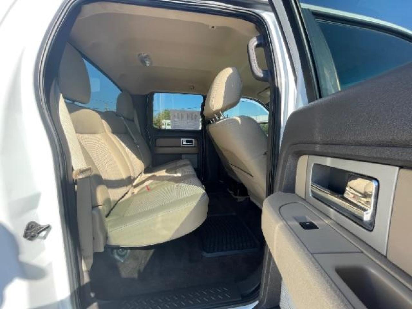 2010 Oxford White /Tan Cloth Interior Ford F-150 XLT SuperCrew 5.5-ft (1FTEW1C89AF) with an 4.6L V8 SOHC 24V engine, located at 900 South McDonald Street, McKinney, TX, 75069, (972) 529-2992, 33.189335, -96.613403 - Photo#9