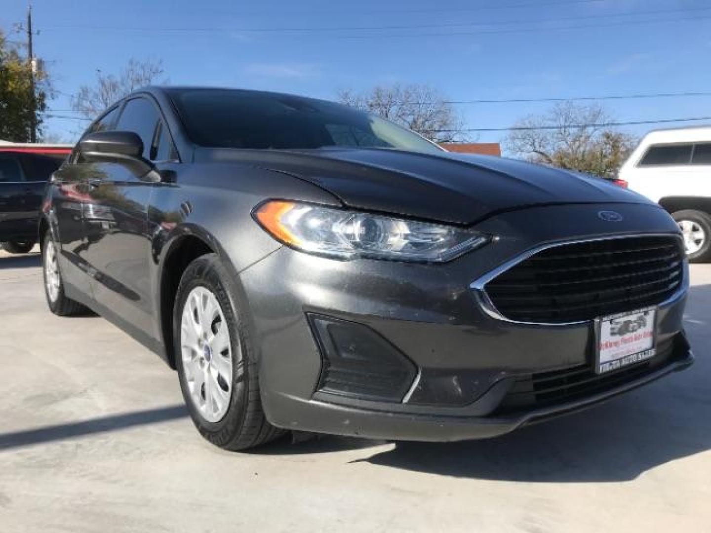 2020 Gray /Medium Light Stone, Ford Fusion S (3FA6P0G76LR) with an 2.5L L4 DOHC 16V engine, 6-Speed Automatic transmission, located at 900 South McDonald Street, McKinney, TX, 75069, (972) 529-2992, 33.189335, -96.613403 - Photo#2