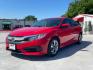 2017 Rallye Red /Black, cloth Honda Civic LX Sedan CVT (2HGFC2F57HH) with an 2.0L L4 DOHC 16V engine, Continuously Variable Transmission transmission, located at 900 South McDonald Street, McKinney, TX, 75069, (972) 529-2992, 33.189335, -96.613403 - Photo#4