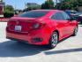 2017 Rallye Red /Black, cloth Honda Civic LX Sedan CVT (2HGFC2F57HH) with an 2.0L L4 DOHC 16V engine, Continuously Variable Transmission transmission, located at 900 South McDonald Street, McKinney, TX, 75069, (972) 529-2992, 33.189335, -96.613403 - Photo#6