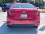 2017 Rallye Red /Black, cloth Honda Civic LX Sedan CVT (2HGFC2F57HH) with an 2.0L L4 DOHC 16V engine, Continuously Variable Transmission transmission, located at 900 South McDonald Street, McKinney, TX, 75069, (972) 529-2992, 33.189335, -96.613403 - Photo#7