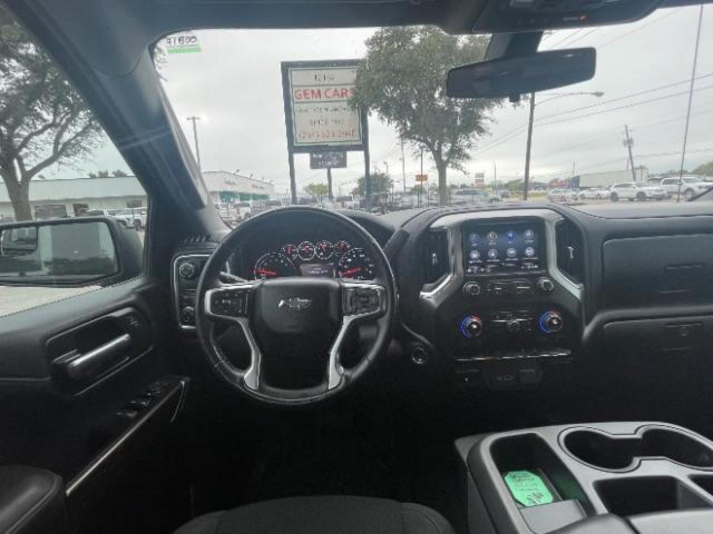 2019 Black /Jet Black, leather Chevrolet Silverado 1500 RST Crew Cab 2WD (1GCPWDED0KZ) with an 5.3L V8 OHV 16V engine, 6-Speed Automatic transmission, located at 900 South McDonald Street, McKinney, TX, 75069, (972) 529-2992, 33.189335, -96.613403 - Photo#13