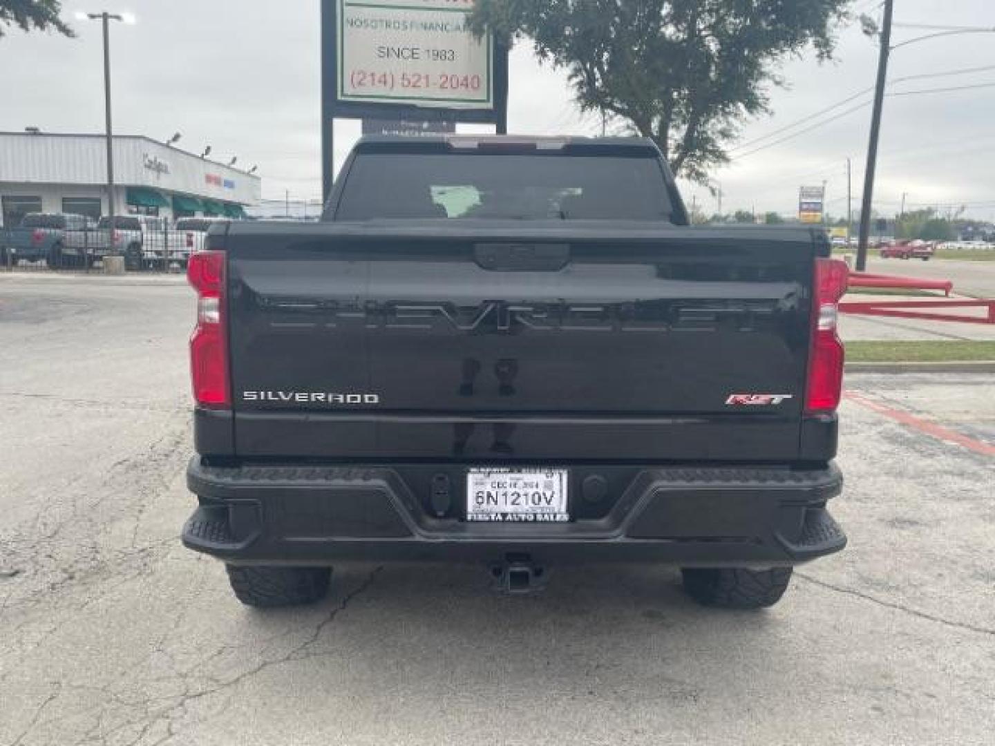 2019 Black /Jet Black, leather Chevrolet Silverado 1500 RST Crew Cab 2WD (1GCPWDED0KZ) with an 5.3L V8 OHV 16V engine, 6-Speed Automatic transmission, located at 900 South McDonald Street, McKinney, TX, 75069, (972) 529-2992, 33.189335, -96.613403 - Photo#5