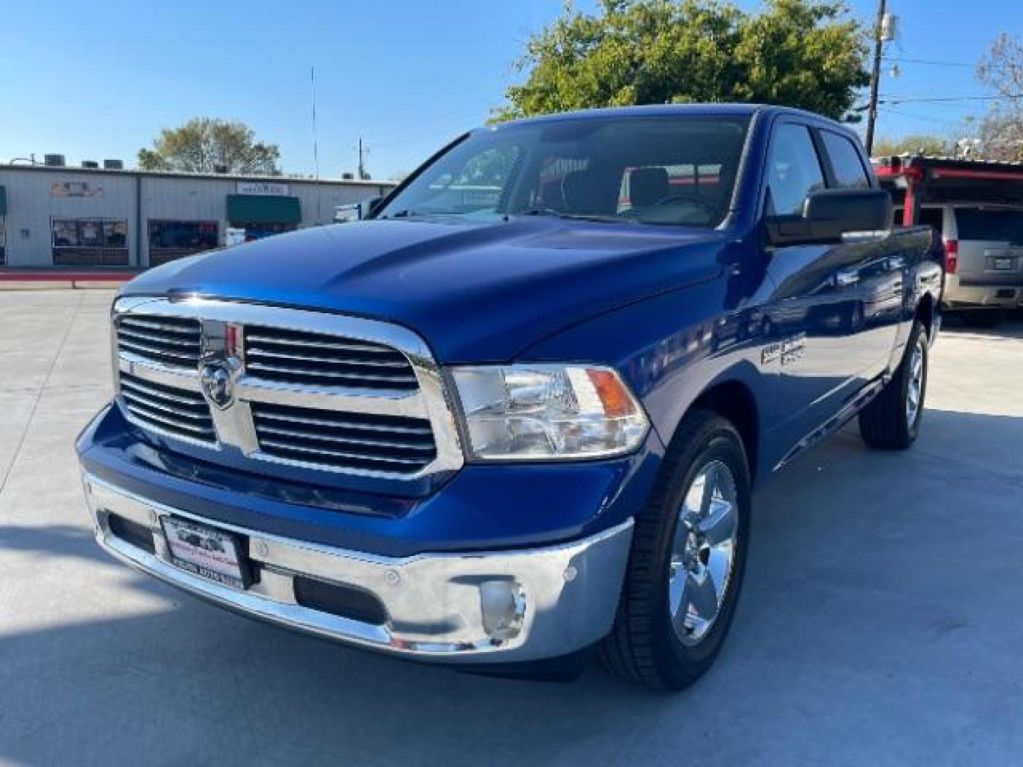 2015 Blue /Gray RAM 1500 SLT Crew Cab SWB 2WD (1C6RR6LT0FS) with an 5.7L V8 OHV 16V engine, 8-Speed Automatic transmission, located at 900 South McDonald Street, McKinney, TX, 75069, (972) 529-2992, 33.189335, -96.613403 - Photo#2