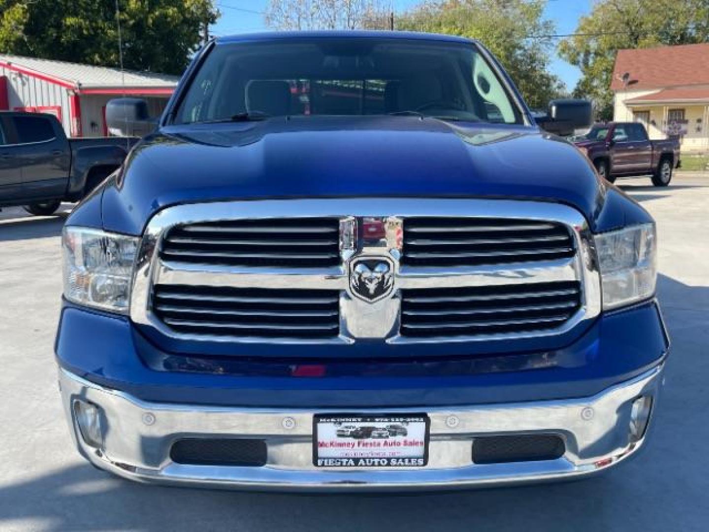 2015 Blue /Gray RAM 1500 SLT Crew Cab SWB 2WD (1C6RR6LT0FS) with an 5.7L V8 OHV 16V engine, 8-Speed Automatic transmission, located at 900 South McDonald Street, McKinney, TX, 75069, (972) 529-2992, 33.189335, -96.613403 - Photo#3