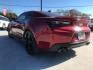 2017 Garnet Red Tintcoat /Jet Black, cloth Chevrolet Camaro 1LT Coupe (1G1FB1RSXH0) with an 3.6L V6 DOHC 24V engine, 6-Speed Automatic transmission, located at 900 South McDonald Street, McKinney, TX, 75069, (972) 529-2992, 33.189335, -96.613403 - Photo#5