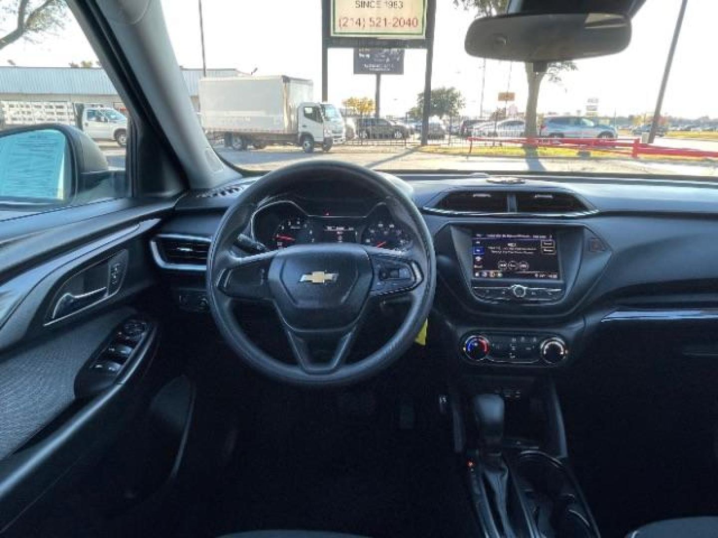 2023 Summit White /Jet Black Chevrolet Trailblazer LS (KL79MMS28PB) with an 1.2L L3 DOHC 12V engine, 9-Speed Automatic transmission, located at 900 South McDonald Street, McKinney, TX, 75069, (972) 529-2992, 33.189335, -96.613403 - Photo#13