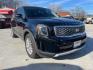 2020 Ebony Black /Black SOFINO, leatherette Kia Telluride LX (5XYP24HC6LG) with an 3.8L V6 DOHC 24V engine, 8-Speed Automatic transmission, located at 900 South McDonald Street, McKinney, TX, 75069, (972) 529-2992, 33.189335, -96.613403 - Photo#0