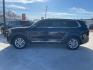 2020 Ebony Black /Black SOFINO, leatherette Kia Telluride LX (5XYP24HC6LG) with an 3.8L V6 DOHC 24V engine, 8-Speed Automatic transmission, located at 900 South McDonald Street, McKinney, TX, 75069, (972) 529-2992, 33.189335, -96.613403 - Photo#1