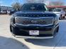 2020 Ebony Black /Black SOFINO, leatherette Kia Telluride LX (5XYP24HC6LG) with an 3.8L V6 DOHC 24V engine, 8-Speed Automatic transmission, located at 900 South McDonald Street, McKinney, TX, 75069, (972) 529-2992, 33.189335, -96.613403 - Photo#3