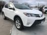 2013 Super White /Ash Toyota RAV4 XLE FWD (JTMWFREV4DD) with an 2.5L L4 DOHC 16V engine, 6-Speed Automatic transmission, located at 900 South McDonald Street, McKinney, TX, 75069, (972) 529-2992, 33.189335, -96.613403 - Photo#2