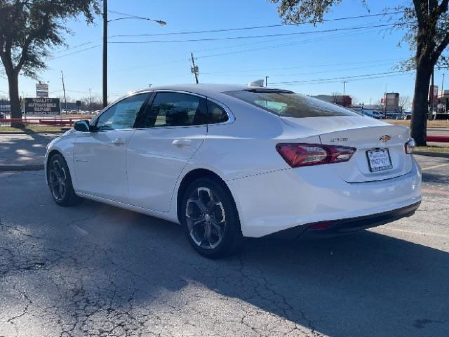 2022 Summit White /Jet Black Chevrolet Malibu LT (1G1ZD5STXNF) with an 1.5L L4 DOHC 16V engine, 6-Speed Automatic transmission, located at 900 South McDonald Street, McKinney, TX, 75069, (972) 529-2992, 33.189335, -96.613403 - Photo#2